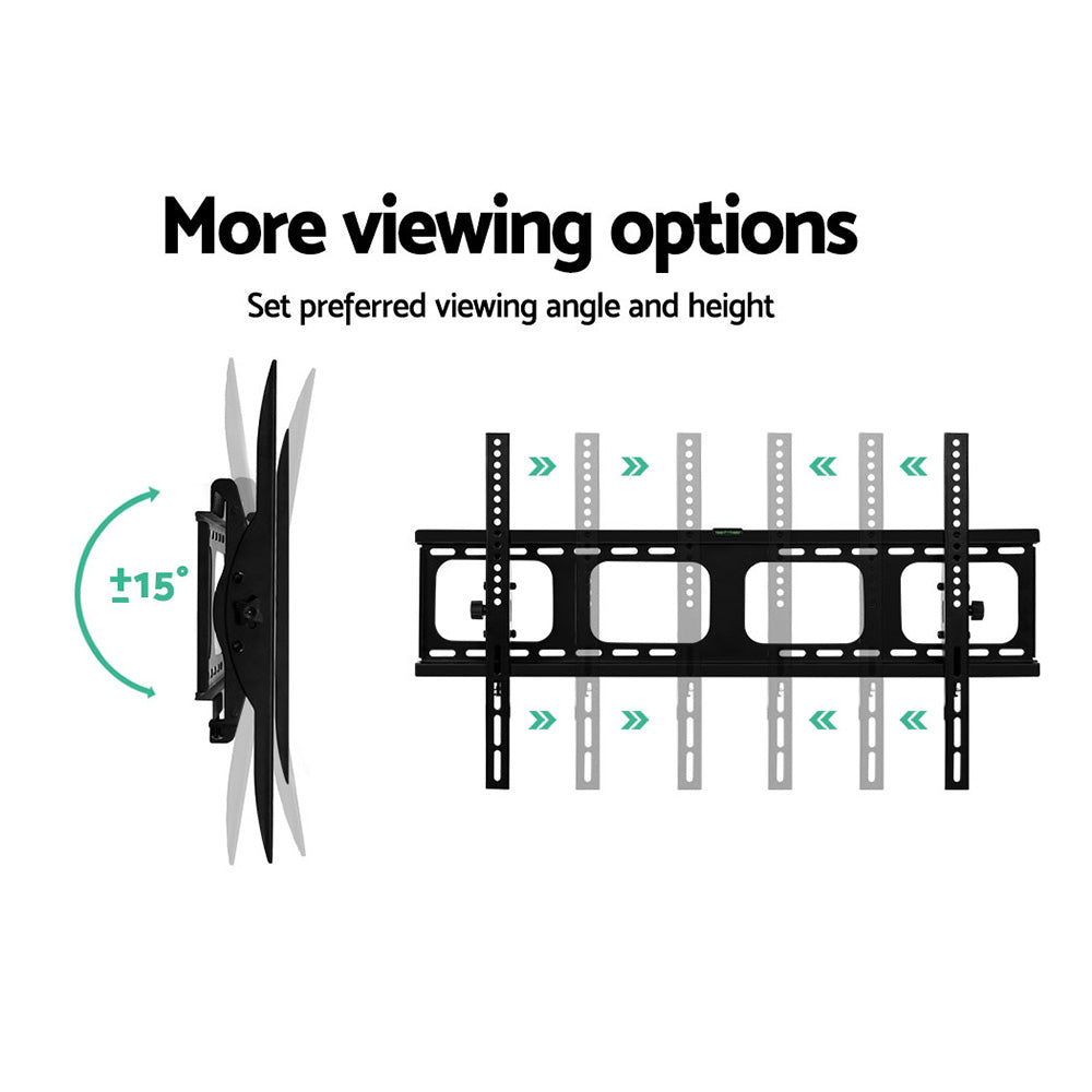 Artiss TV Wall Mount Bracket Tilt Flat Slim LED LCD Plasma 42 55 65 75 90 inch-Audio &amp; Video &gt; TV Accessories - Peroz Australia - Image - 5