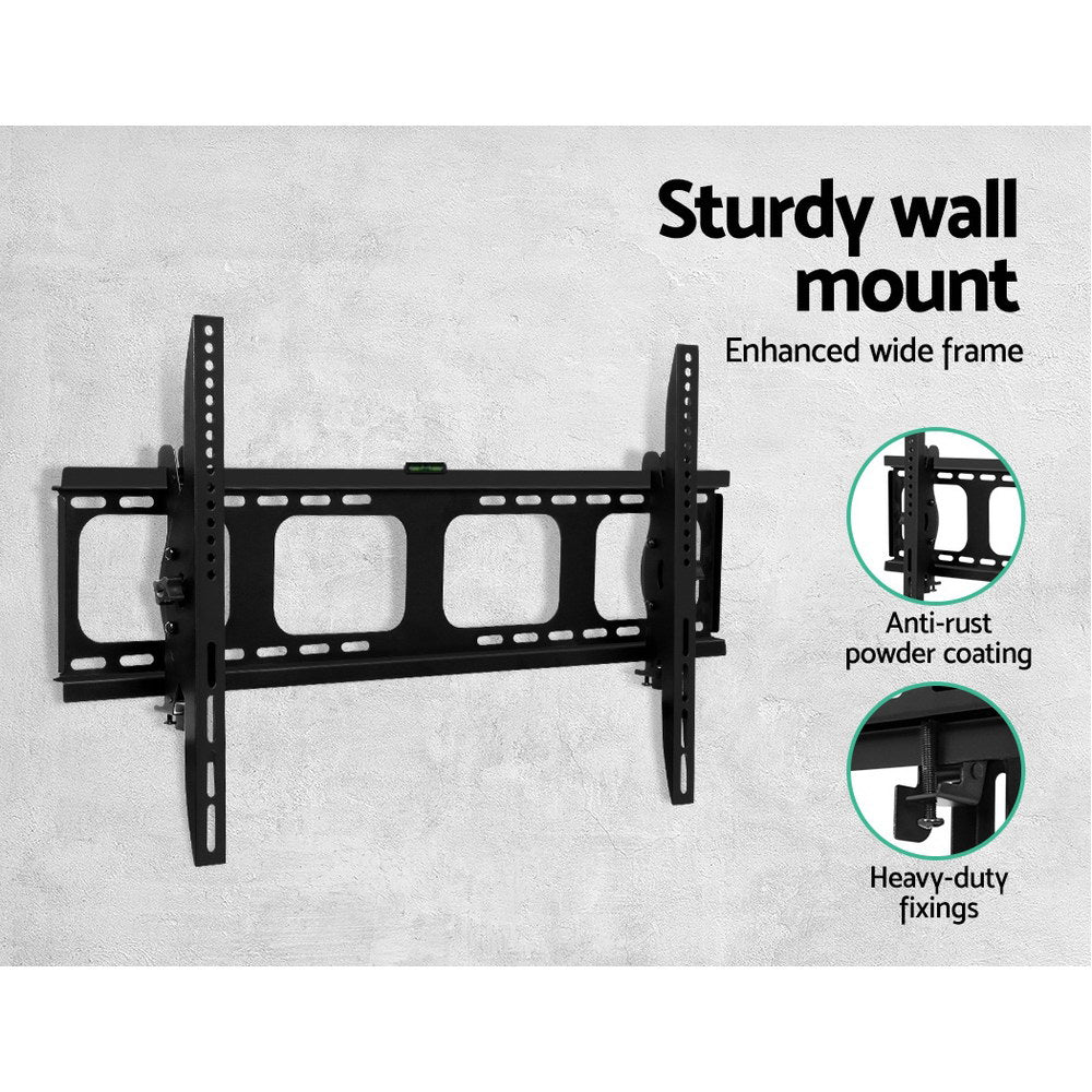 Artiss TV Wall Mount Bracket Tilt Flat Slim LED LCD Plasma 42 55 65 75 90 inch-Audio &amp; Video &gt; TV Accessories - Peroz Australia - Image - 7