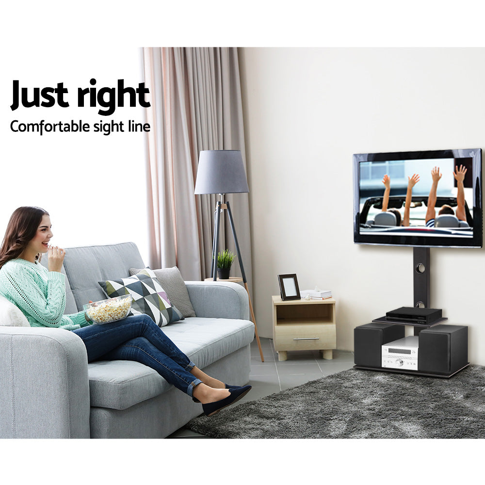 Artiss Floor TV Stand with Bracket Shelf Mount-Audio &amp; Video &gt; TV Accessories - Peroz Australia - Image - 5
