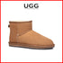 Water Resistant | UGG Boots Unisex Mini Classic Suede Sheepskin Wool Australian Shepherd-Boots-PEROZ Accessories
