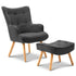 Artiss LANSAR Lounge Accent Chair-Furniture > Bar Stools & Chairs - Peroz Australia - Image - 1