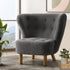 Artiss Armchair Lounge Accent Chair Armchairs Couch Chairs Sofa Bedroom Charcoal-Armchair - Peroz Australia - Image - 1