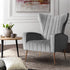 Artiss Armchair Lounge Accent Chairs Armchairs Chair Velvet Sofa Grey Seat-Armchairs - Peroz Australia - Image - 1