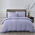 Royal Comfort 2000TC Quilt Cover Set Bamboo Cooling Hypoallergenic Breathable - Queen - Lilac Grey-Quilt Covers-PEROZ Accessories
