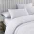 Royal Comfort 2000TC 6 Piece Bamboo Sheet & Quilt Cover Set Cooling Breathable - Double - White-Bed Sheets-PEROZ Accessories