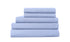 Royal Comfort 2000TC 6 Piece Bamboo Sheet & Quilt Cover Set Cooling Breathable - Queen - Light Blue-Bed Sheets-PEROZ Accessories