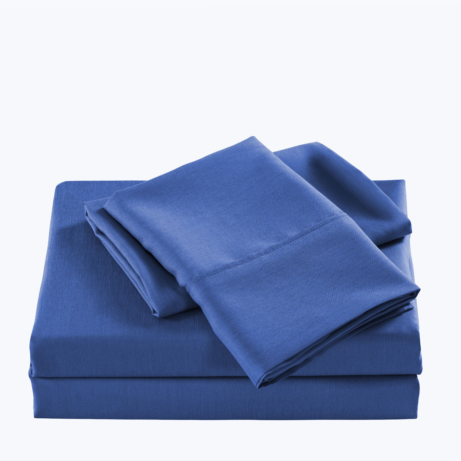 Casa Decor 2000 Thread Count Bamboo Cooling Sheet Set Ultra Soft Bedding - Double - Royal Blue-Home &amp; Garden &gt; Bedding-PEROZ Accessories