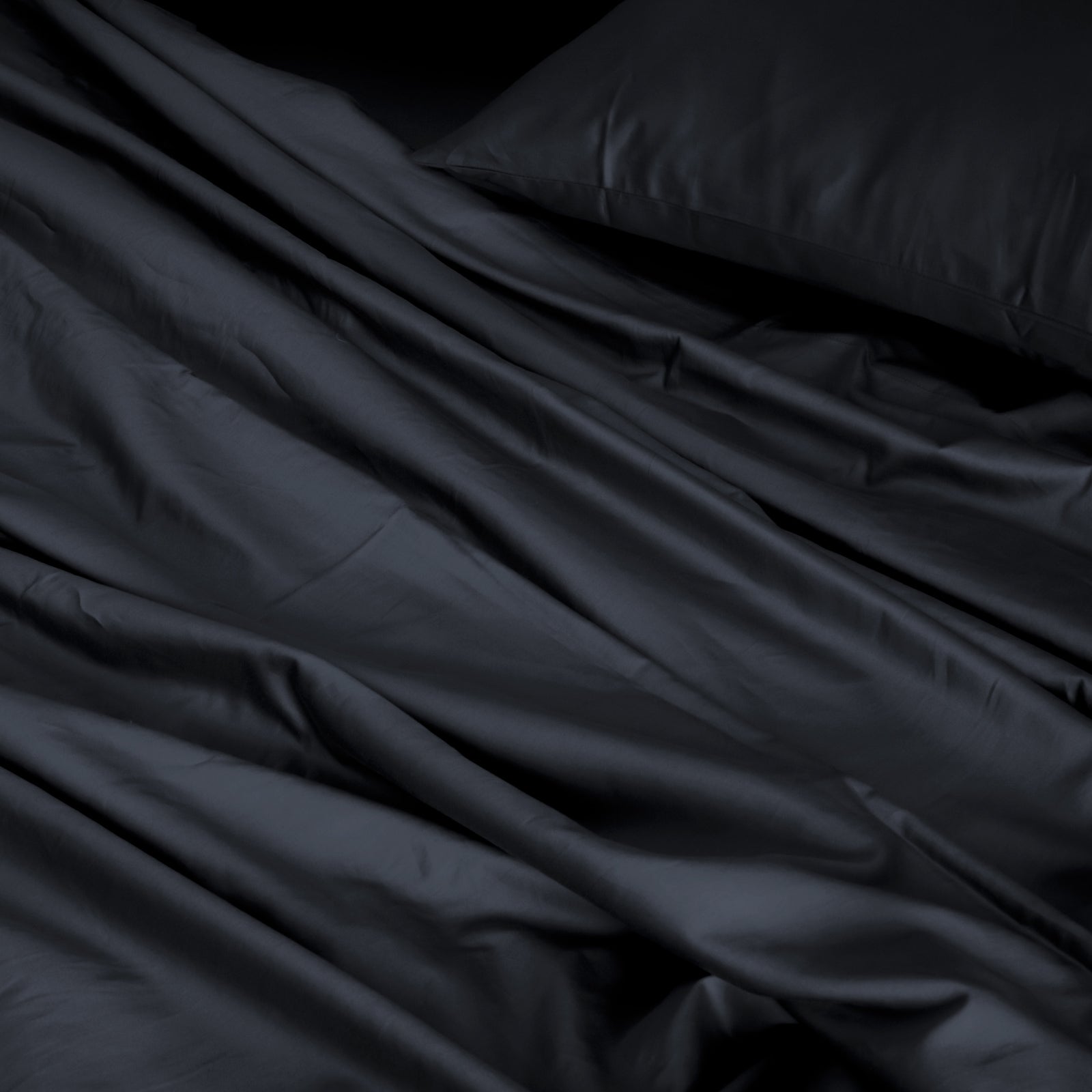 Royal Comfort 1000TC Hotel Grade Bamboo Cotton Sheets Pillowcases Set Ultrasoft - Queen - Charcoal-Bed Sheets-PEROZ Accessories