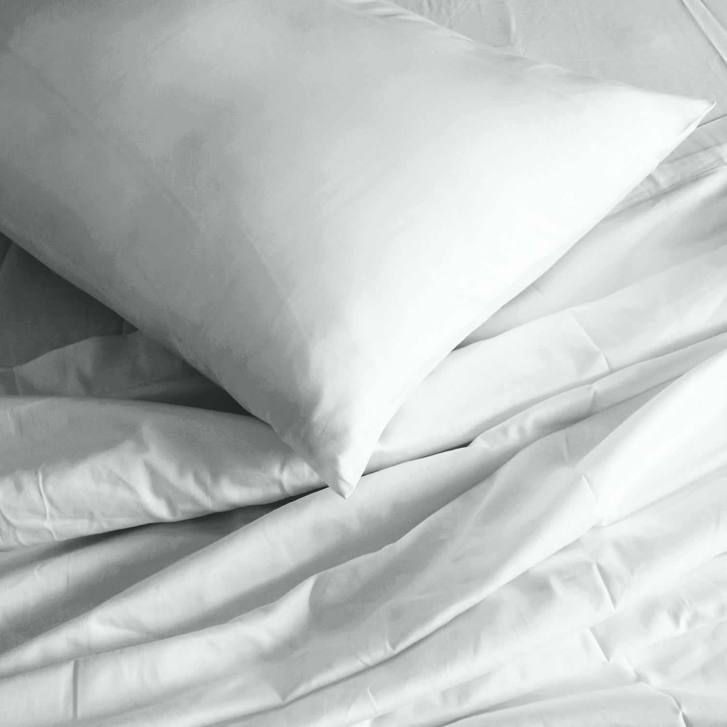 Royal Comfort 1000TC Hotel Grade Bamboo Cotton Sheets Pillowcases Set Ultrasoft - King - Cool Grey-Bed Sheets-PEROZ Accessories