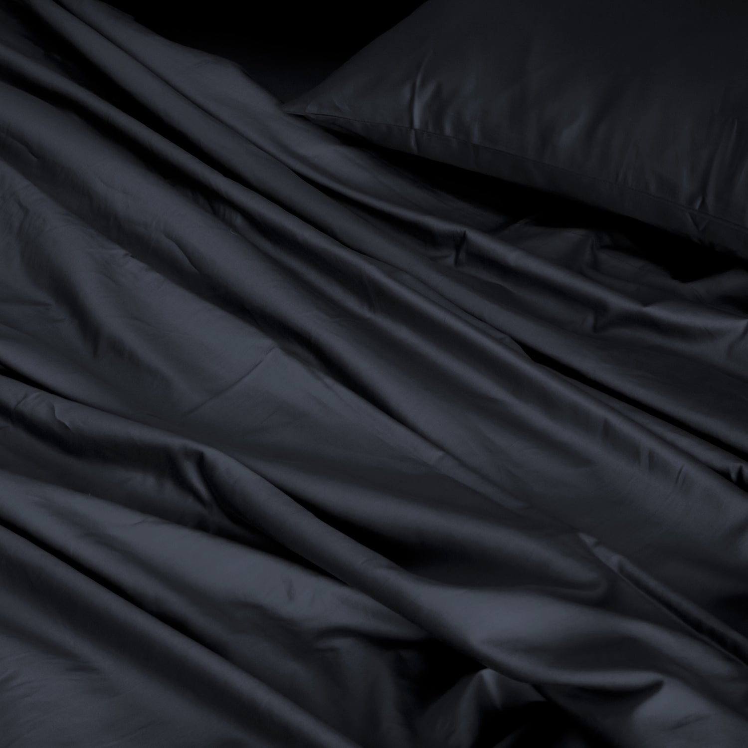 Royal Comfort 1000TC Hotel Grade Bamboo Cotton Sheets Pillowcases Set Ultrasoft - King - Charcoal-Bed Sheets-PEROZ Accessories