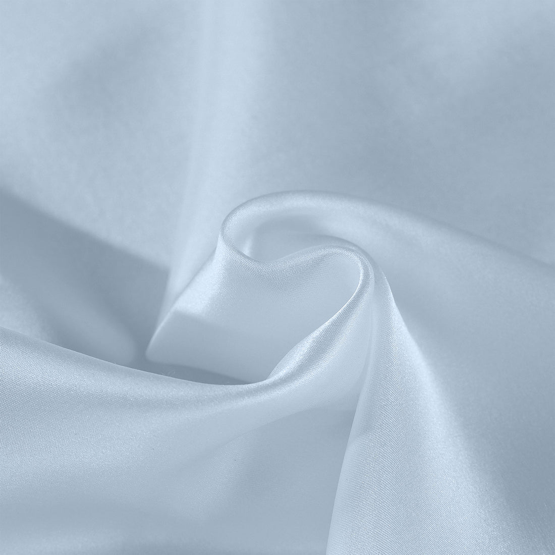 Royal Comfort Pure Silk Pillow Case 100% Mulberry Silk Hypoallergenic Pillowcase - Soft Blue-Pillowcases-PEROZ Accessories
