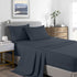Royal Comfort 2000 Thread Count Bamboo Cooling Sheet Set Ultra Soft Bedding - Queen - Charcoal-Bed Sheets-PEROZ Accessories