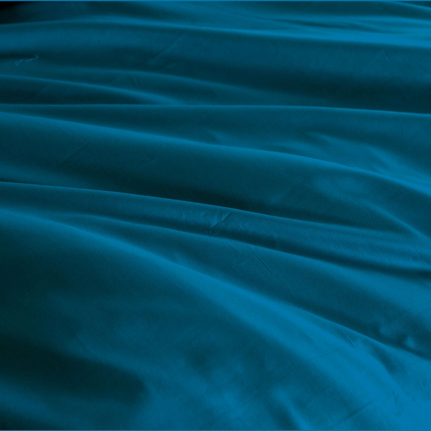 Balmain 1000 Thread Count Hotel Grade Bamboo Cotton Quilt Cover Pillowcases Set - King - Mineral Blue-Quilt Covers-PEROZ Accessories