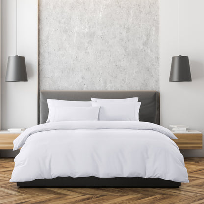Royal Comfort 1500 Thread Count 6 Piece Cotton Rich Bedroom Collection Set - Queen - White-Home &amp; Garden &gt; Bedding-PEROZ Accessories