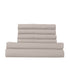 Royal Comfort 1500 Thread Count 6 Piece Cotton Rich Bedroom Collection Set - Queen - Stone-Home & Garden > Bedding-PEROZ Accessories
