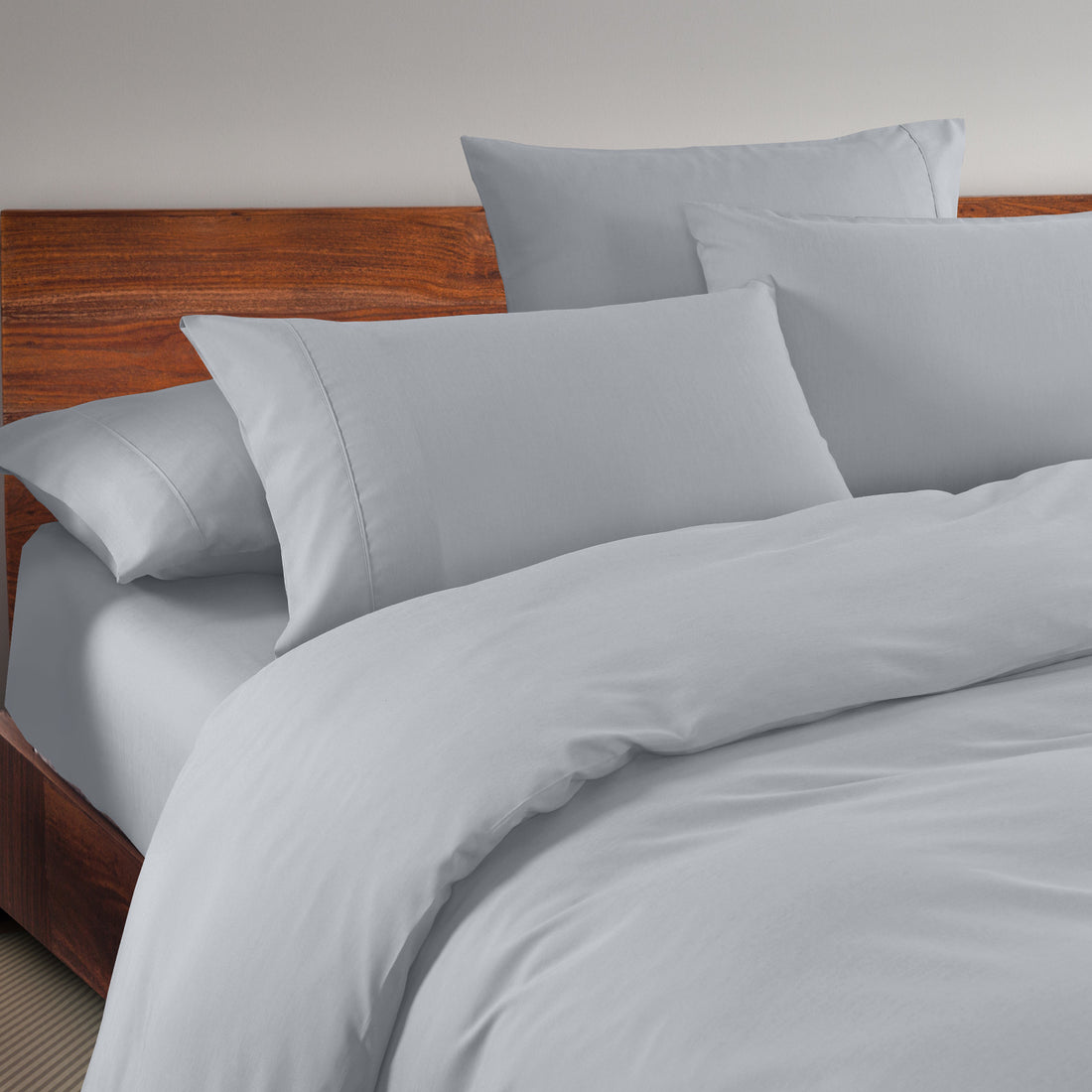 Royal Comfort 1500 Thread Count 6 Piece Cotton Rich Bedroom Collection Set - Queen - Indigo-Home &amp; Garden &gt; Bedding-PEROZ Accessories