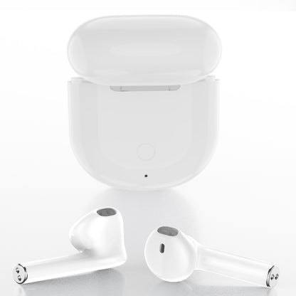 FitSmart Wireless Earbuds Earphones Bluetooth 5.0 For IOS Android In Built Mic - White-Headphones-PEROZ Accessories