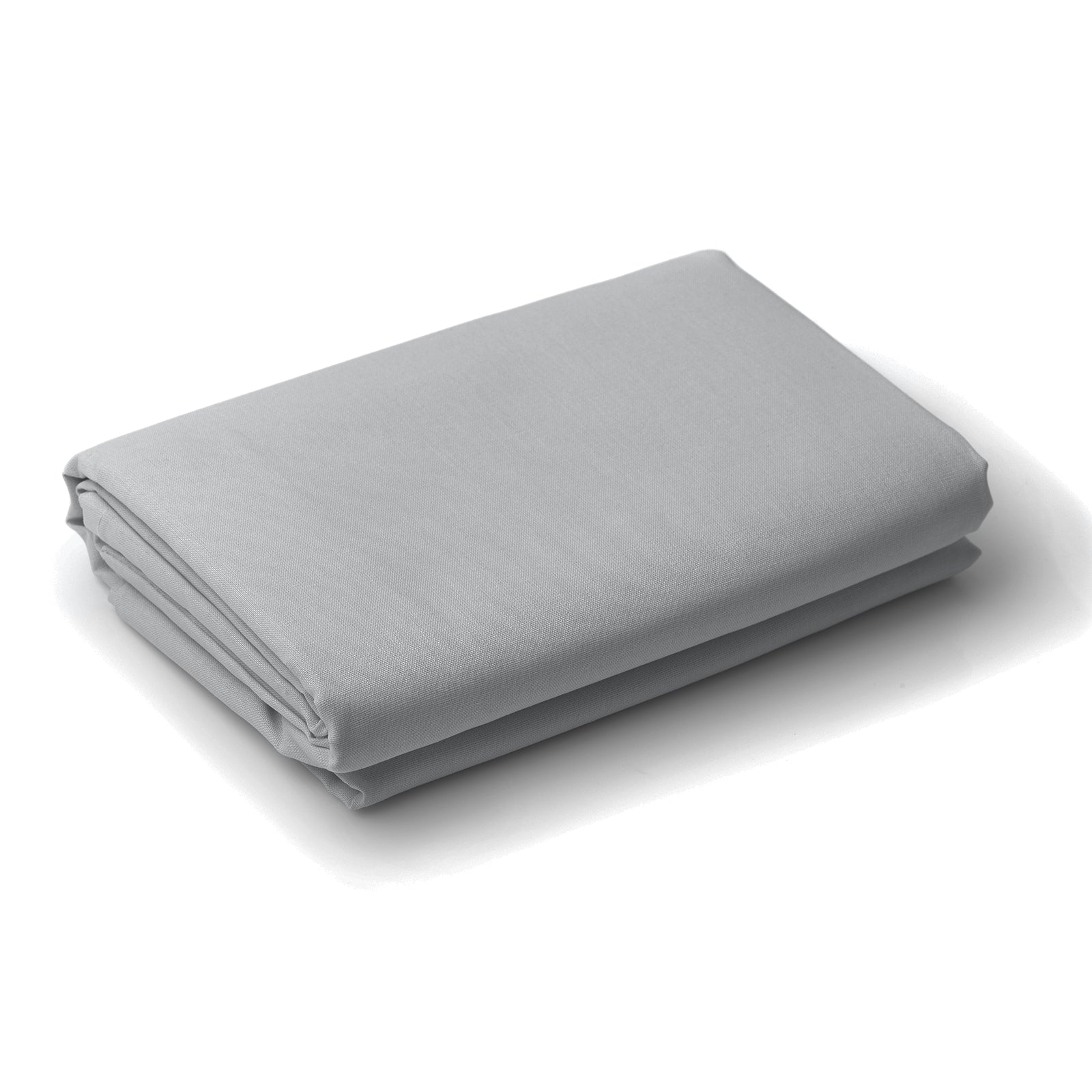Royal Comfort 1000 Thread Count Fitted Sheet Cotton Blend Ultra Soft Bedding - King - Light Grey-Home &amp; Garden &gt; Bedding-PEROZ Accessories