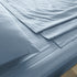 Royal Comfort 1000 Thread Count Bamboo Cotton Sheet and Quilt Cover Complete Set - King - Blue Fog-Bed Sheets-PEROZ Accessories