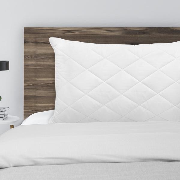 Royal Comfort 500GSM Goose Feather Down Quilt And Bamboo Quilted Pillow Set - Queen - White-Home &amp; Garden &gt; Bedding-PEROZ Accessories