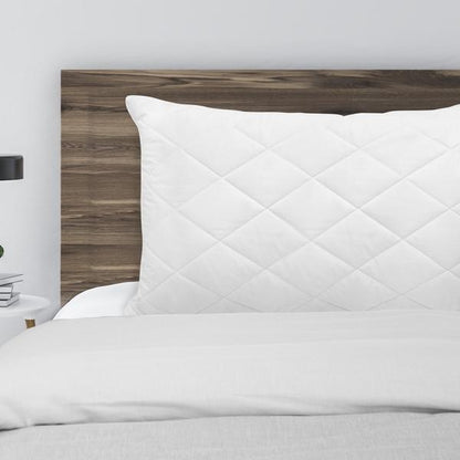 Royal Comfort 500GSM Goose Feather Down Quilt And Bamboo Quilted Pillow Set - Queen - White-Home &amp; Garden &gt; Bedding-PEROZ Accessories