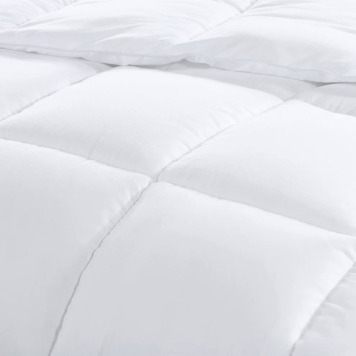 Royal Comfort Tencel Blend Quilt 300GSM Eco Friendly Breathable All Season - King - White-Home &amp; Garden &gt; Bedding-PEROZ Accessories