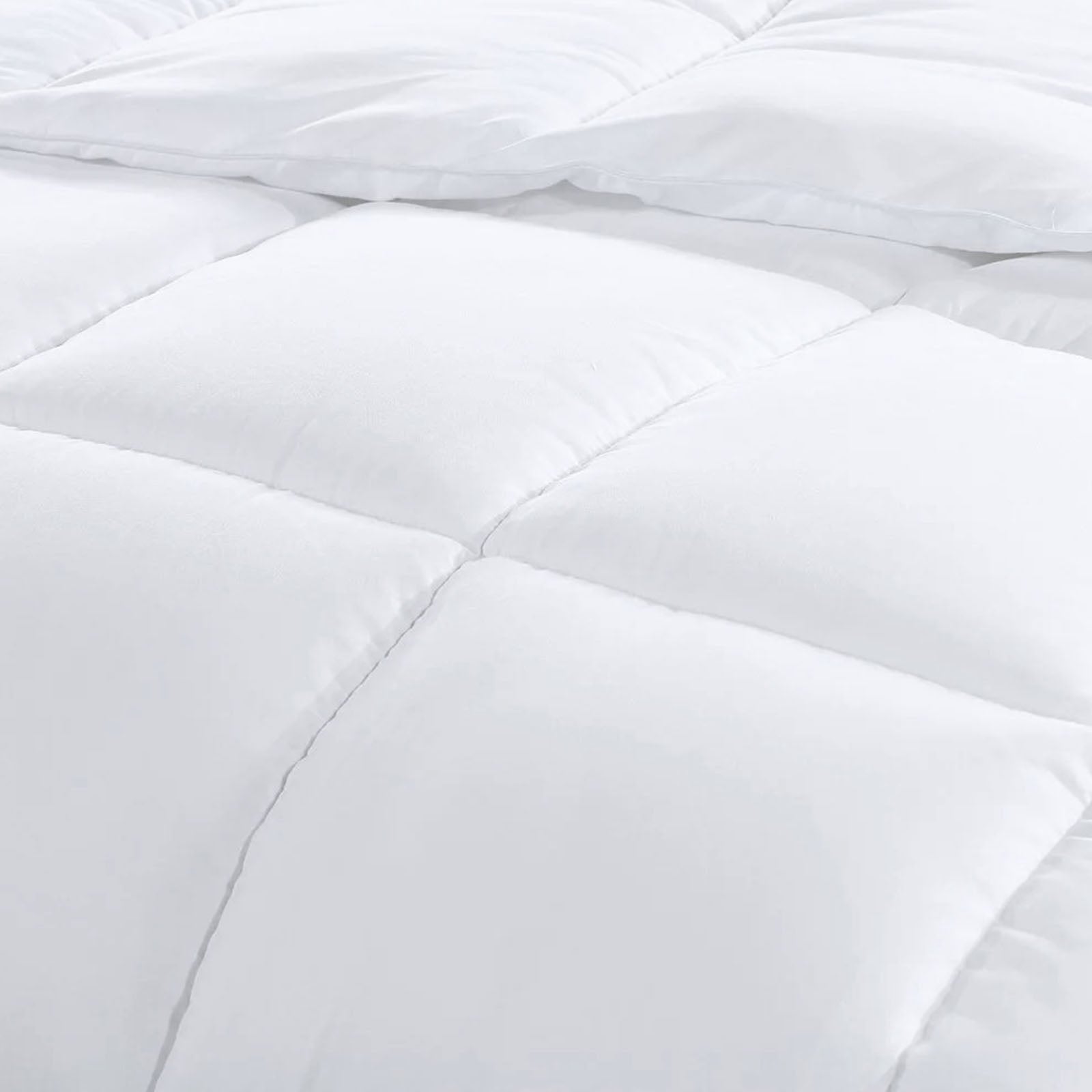 Royal Comfort Tencel Blend Quilt 300GSM Eco Friendly Breathable All Season - King - White-Home &amp; Garden &gt; Bedding-PEROZ Accessories