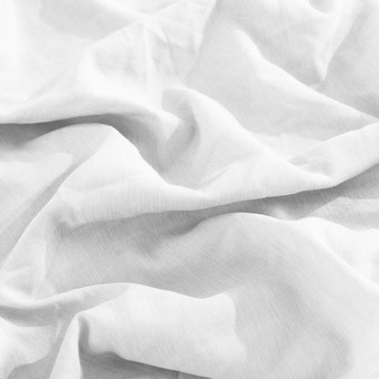 Royal Comfort Flax Linen Blend Sheet Set Bedding Luxury Breathable Ultra Soft - King - White-Home &amp; Garden &gt; Bedding-PEROZ Accessories