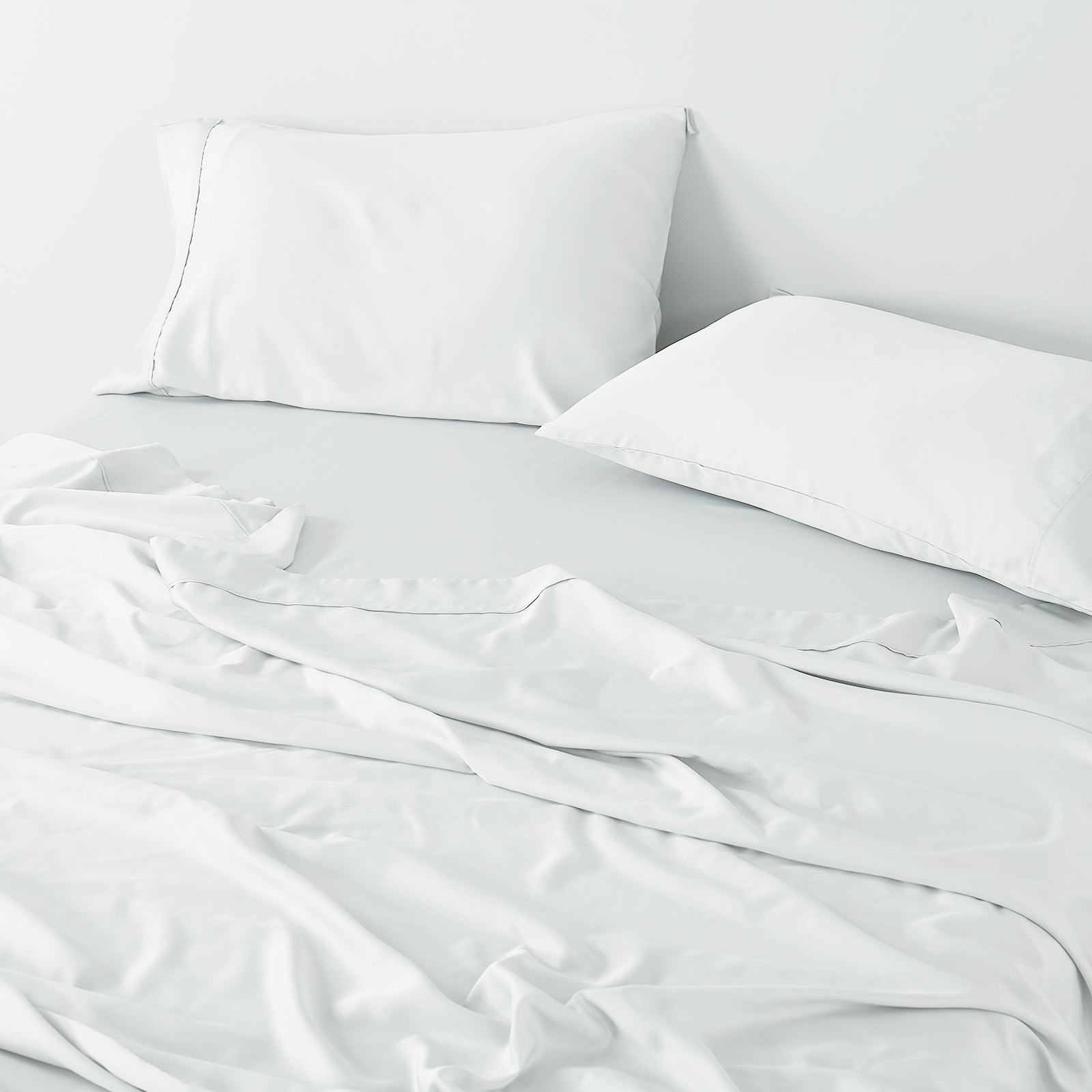 Royal Comfort 600 Thread Count Cooling Ultra Soft Tencel Eucalyptus Sheet Set - King - White-Home &amp; Garden &gt; Bedding-PEROZ Accessories