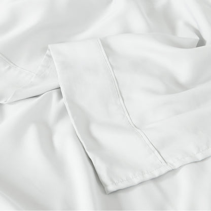 Royal Comfort 600 Thread Count Cooling Ultra Soft Tencel Eucalyptus Sheet Set - King - White-Home &amp; Garden &gt; Bedding-PEROZ Accessories
