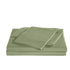 Royal Comfort Kensington 1200 Thread Count 100% Cotton Stripe Quilt Cover Set - Queen - Olive-Home & Garden > Bedding-PEROZ Accessories
