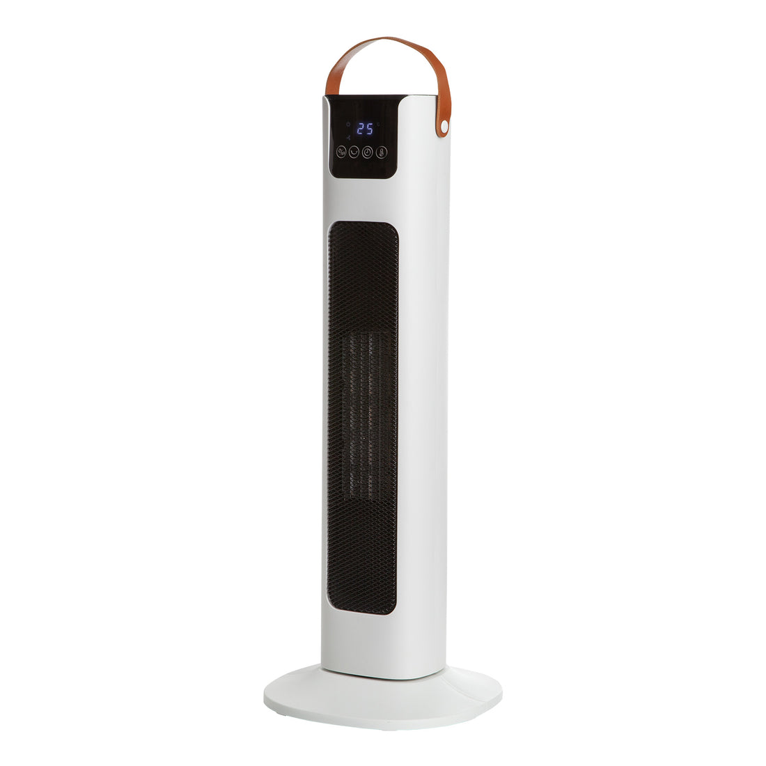 Pursonic Electric Ceramic Tower Heater Portable Oscillating Remote Control - White-Appliances &gt; Heaters-PEROZ Accessories