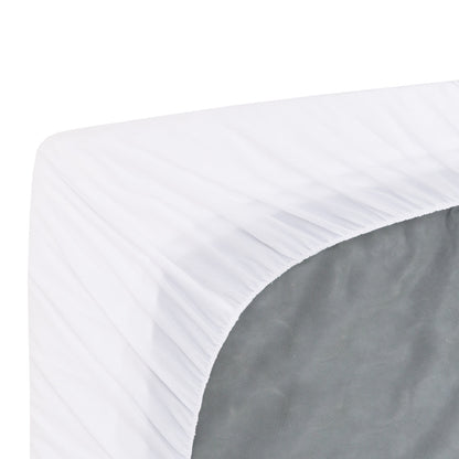 Royal Comfort 1000GSM Luxury Bamboo Covered Mattress Topper Ball Fibre Gusset - King - White-Home &amp; Garden &gt; Bedding-PEROZ Accessories