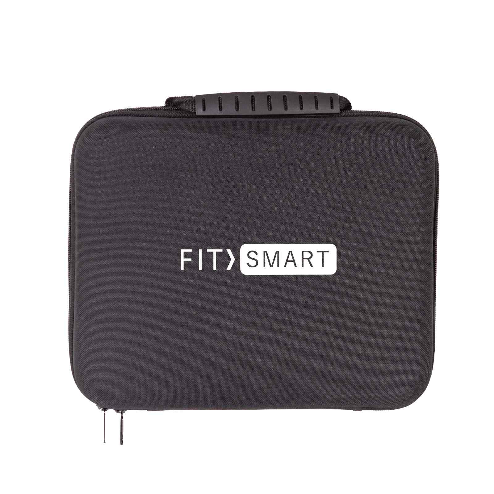 FitSmart LED Touch Screen POWER-X Vibration Therapy Device Massage Gun Grey-Massagers-PEROZ Accessories