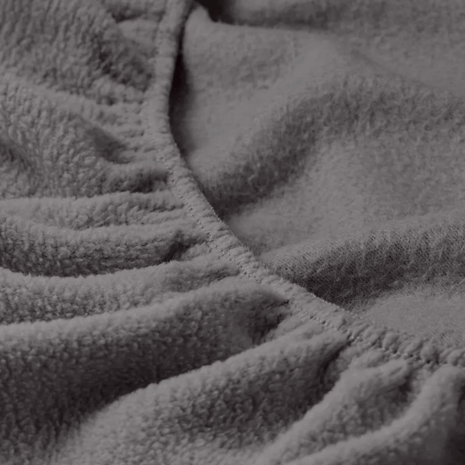 Royal Comfort Polar Fleece Flannel Sheet Set Ultra Soft Plush Cozy - Single - Charcoal-Bed Sheets-PEROZ Accessories