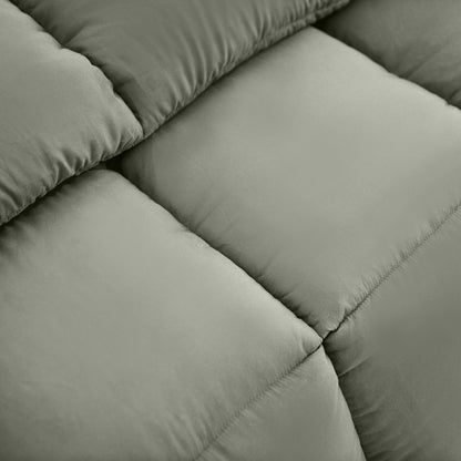 Royal Comfort 350GSM Charcoal Bamboo Quilt Luxury Bedding Duvet All Seasons - Double - Charcoal-Home &amp; Garden &gt; Bedding-PEROZ Accessories
