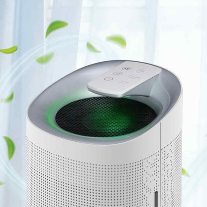 MyGenie 2-in-1 Air Purifier and Dehumidifier WI-FI Control HEPA Filter White-Air Purifiers-PEROZ Accessories