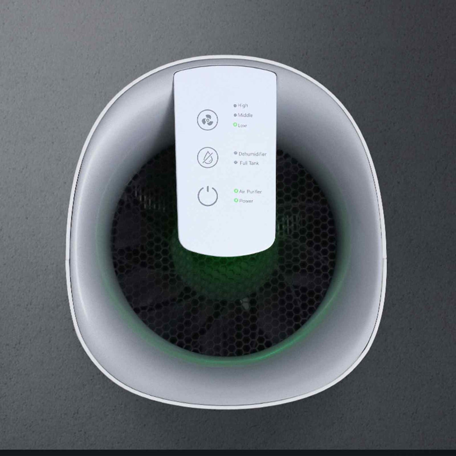 MyGenie 2-in-1 Air Purifier and Dehumidifier WI-FI Control HEPA Filter White-Air Purifiers-PEROZ Accessories