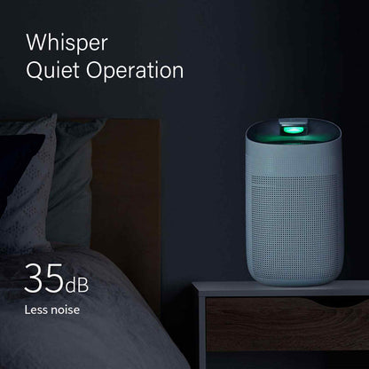 MyGenie 2-in-1 Air Purifier and Dehumidifier WI-FI Control HEPA Filter White-Air Purifiers-PEROZ Accessories