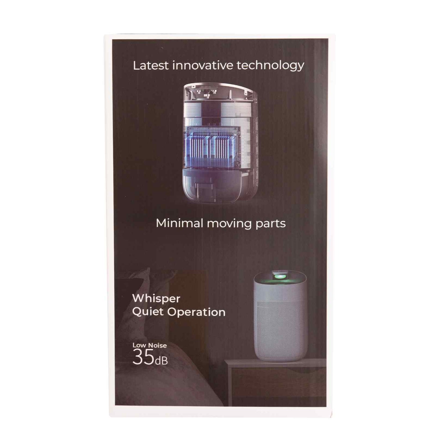 MyGenie 2-in-1 Air Purifier and Dehumidifier WI-FI Control HEPA Filter White-Air Purifiers-PEROZ Accessories