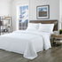 Royal Comfort Bamboo Blended Sheet & Pillowcases Set 1000TC Ultra Soft Bedding - King - White-Bed Sheets-PEROZ Accessories