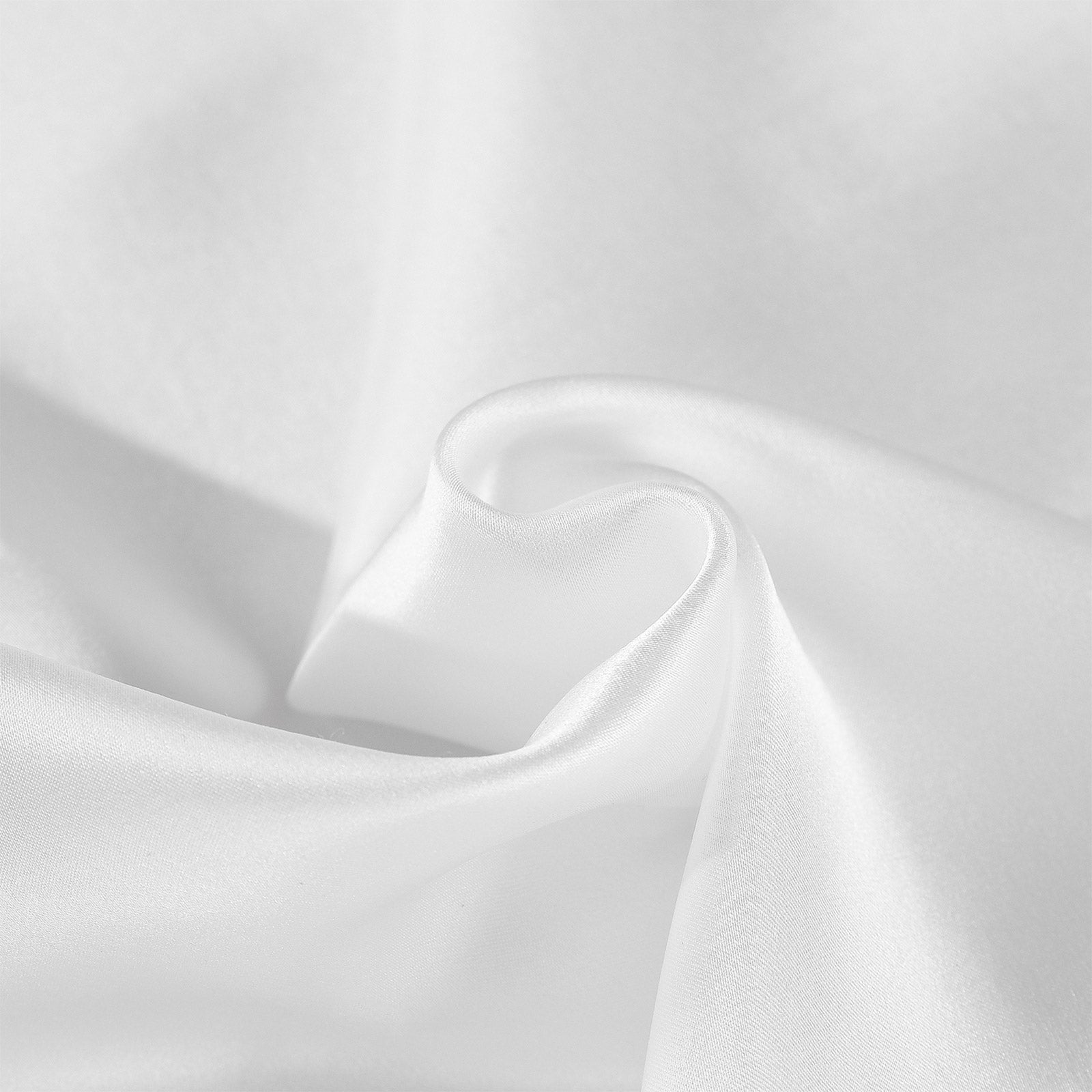 Royal Comfort Mulberry Soft Silk Hypoallergenic Pillowcase Twin Pack 51 x 76cm - White-Pillowcases-PEROZ Accessories