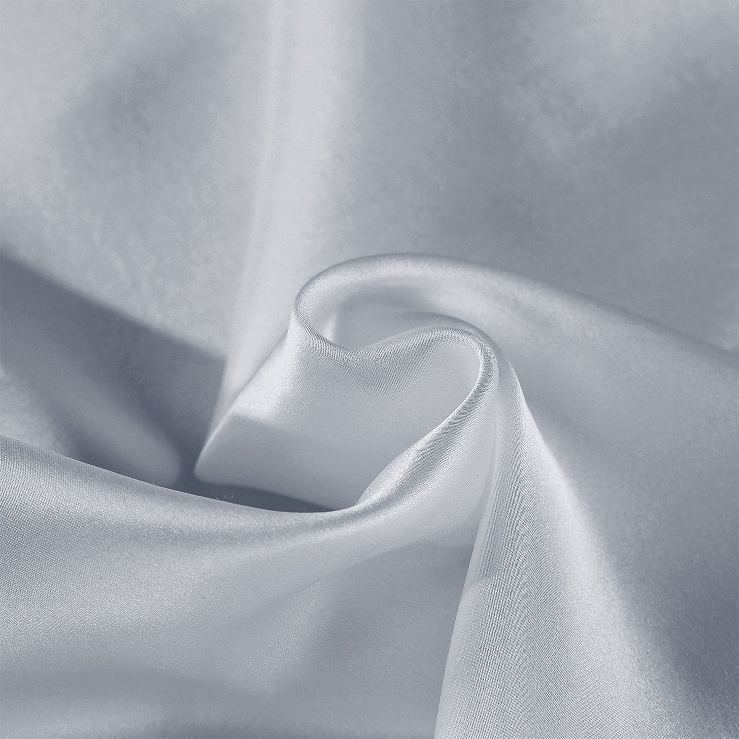 Royal Comfort Mulberry Soft Silk Hypoallergenic Pillowcase Twin Pack 51 x 76cm - Silver-Pillowcases-PEROZ Accessories