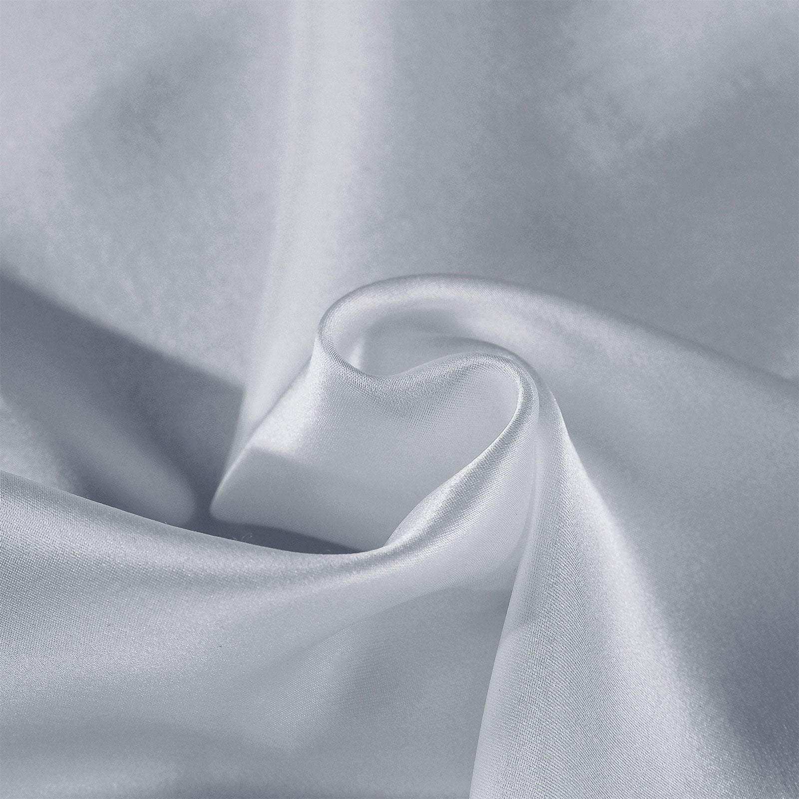 Royal Comfort Mulberry Soft Silk Hypoallergenic Pillowcase Twin Pack 51 x 76cm - Silver-Pillowcases-PEROZ Accessories