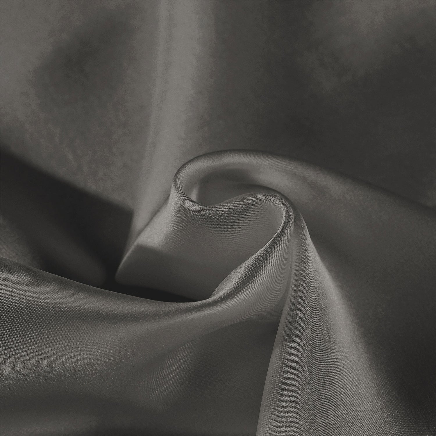Royal Comfort Mulberry Soft Silk Hypoallergenic Pillowcase Twin Pack 51 x 76cm - Charcoal-Pillowcases-PEROZ Accessories