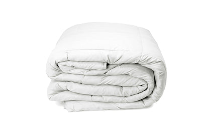 Royal Comfort 350GSM Luxury Soft Bamboo All-Seasons Quilt Duvet - Double - White-Home &amp; Garden &gt; Bedding-PEROZ Accessories