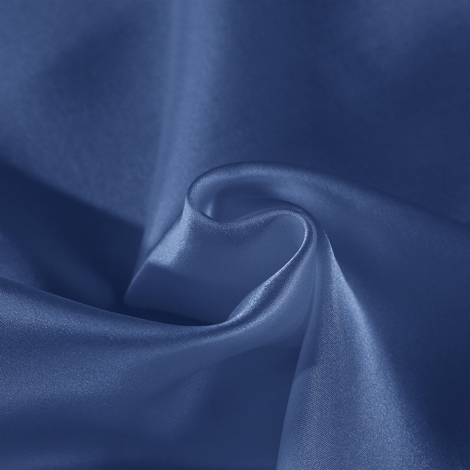 Royal Comfort Mulberry Soft Silk Hypoallergenic Pillowcase Twin Pack 51 x 76cm - Navy-Pillowcases-PEROZ Accessories