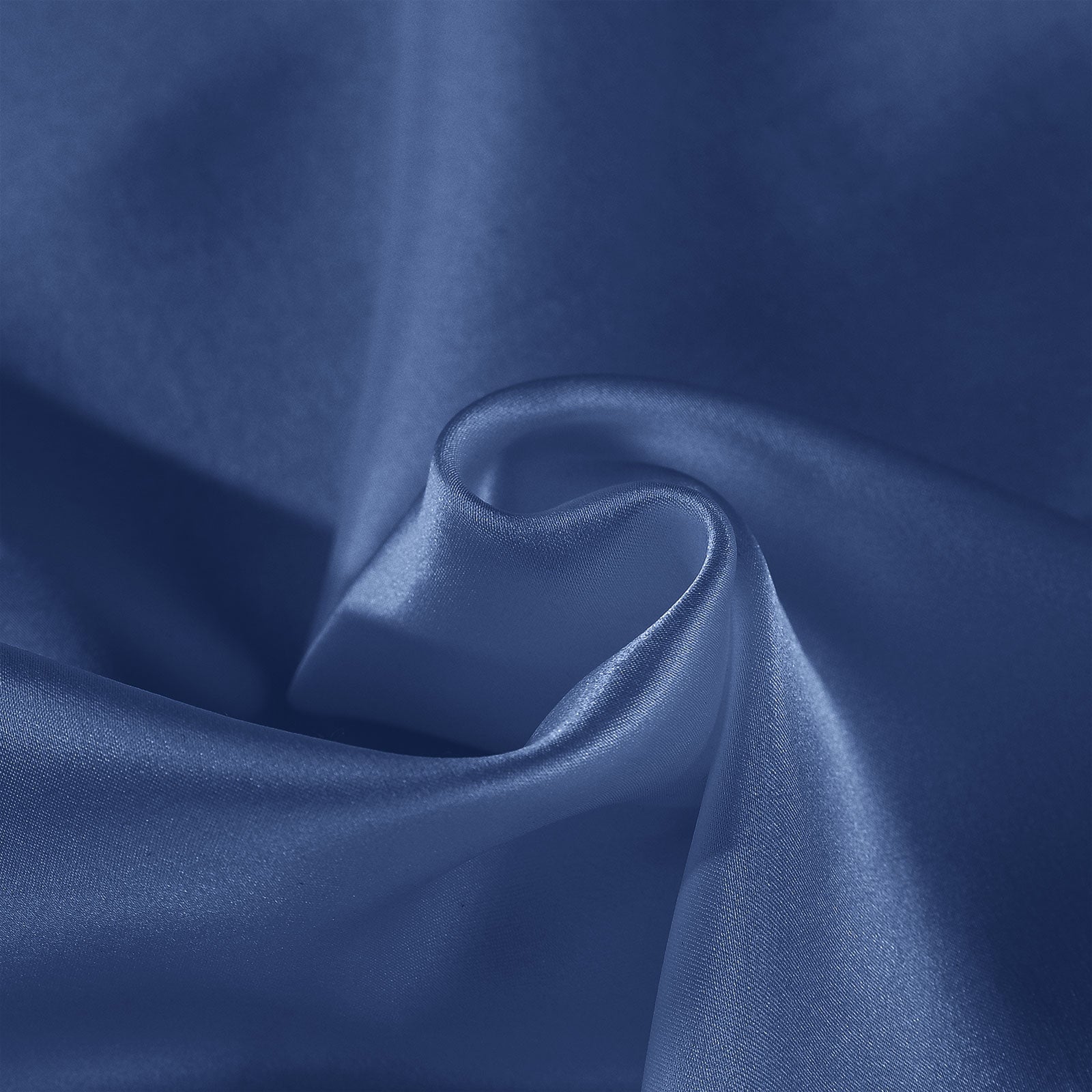 Royal Comfort Mulberry Soft Silk Hypoallergenic Pillowcase Twin Pack 51 x 76cm - Navy-Pillowcases-PEROZ Accessories