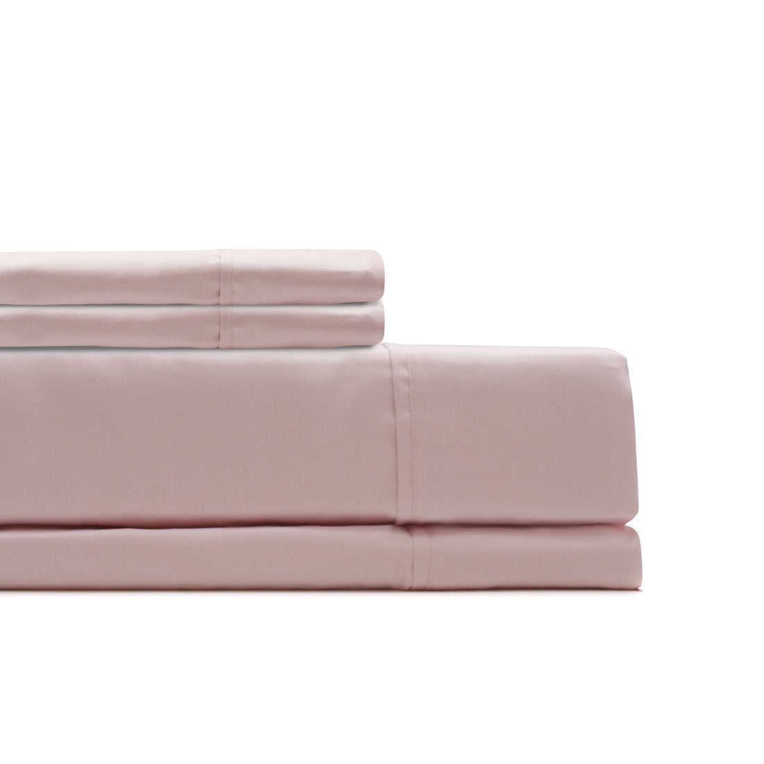 Royal Comfort 1000 Thread Count Sheet Set Cotton Blend Ultra Soft Touch Bedding - King - Blush-Bed Sheets-PEROZ Accessories