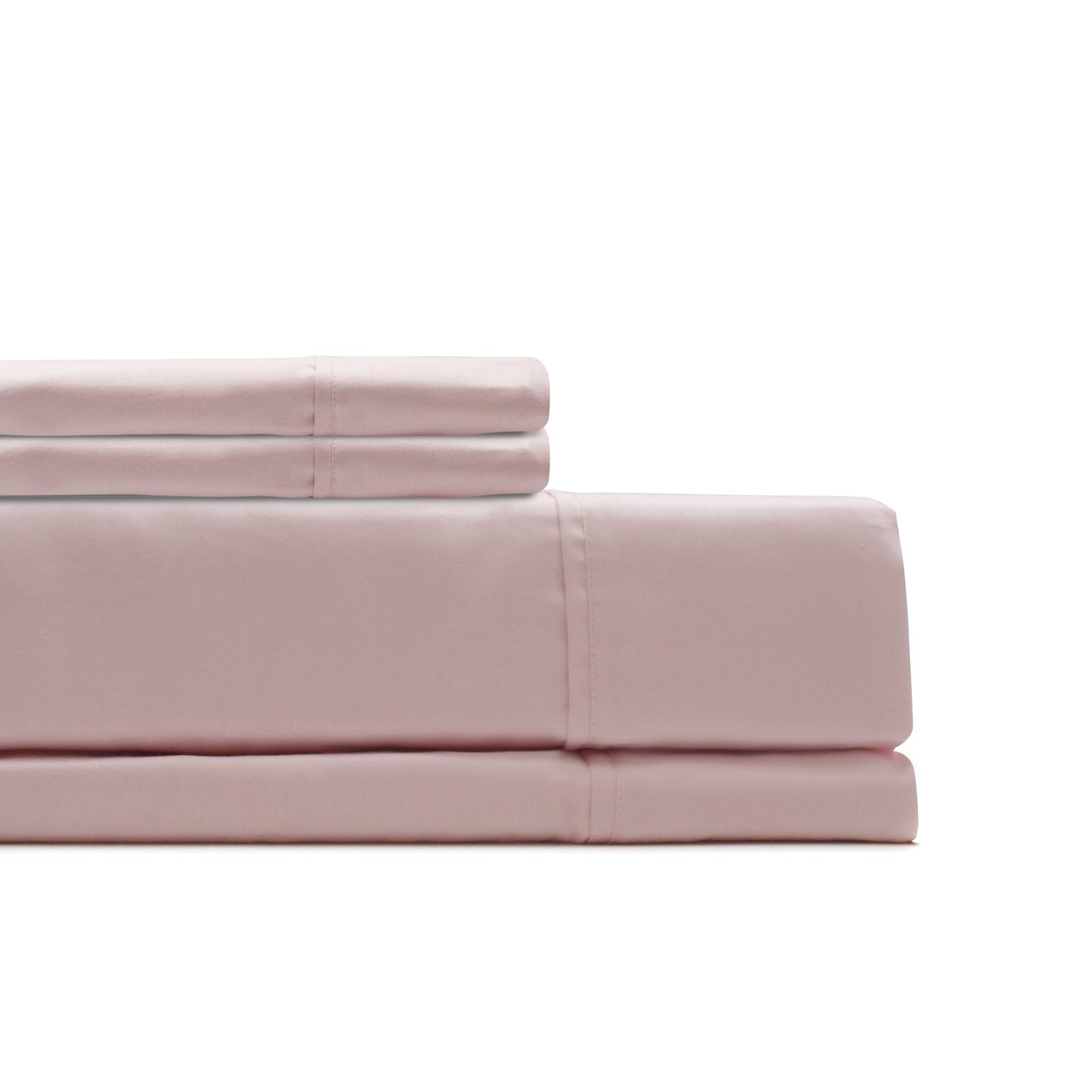 Royal Comfort 1000 Thread Count Sheet Set Cotton Blend Ultra Soft Touch Bedding - King - Blush-Bed Sheets-PEROZ Accessories